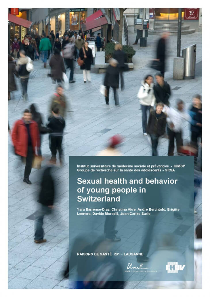 Sexual health and behavior of young people in Switzerland
